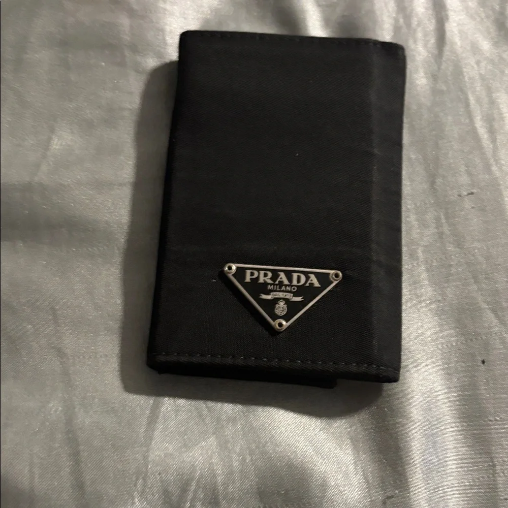 Prada Black Key & Card Holder